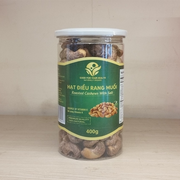 ĐIỀU LỤA RANG MUỐI 400G NHỰA 700ML