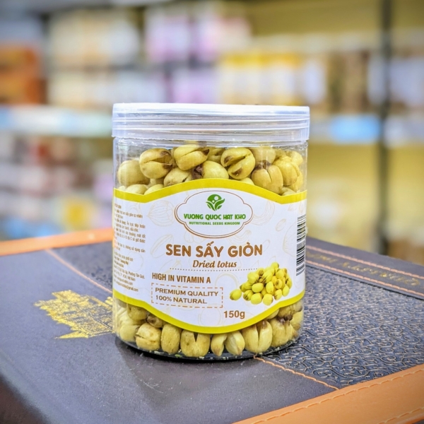 HẠT SEN SẤY GIÒN 200G